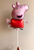 Balon Foliowy - Świnka Peppa 36 cm Grabo na patyk